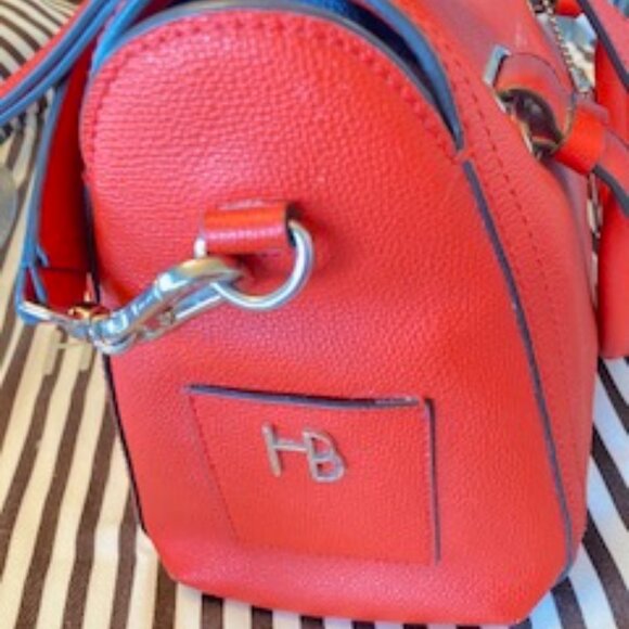 Henri Bendel Spruce Street Satchel - RED - Picture 11 of 16